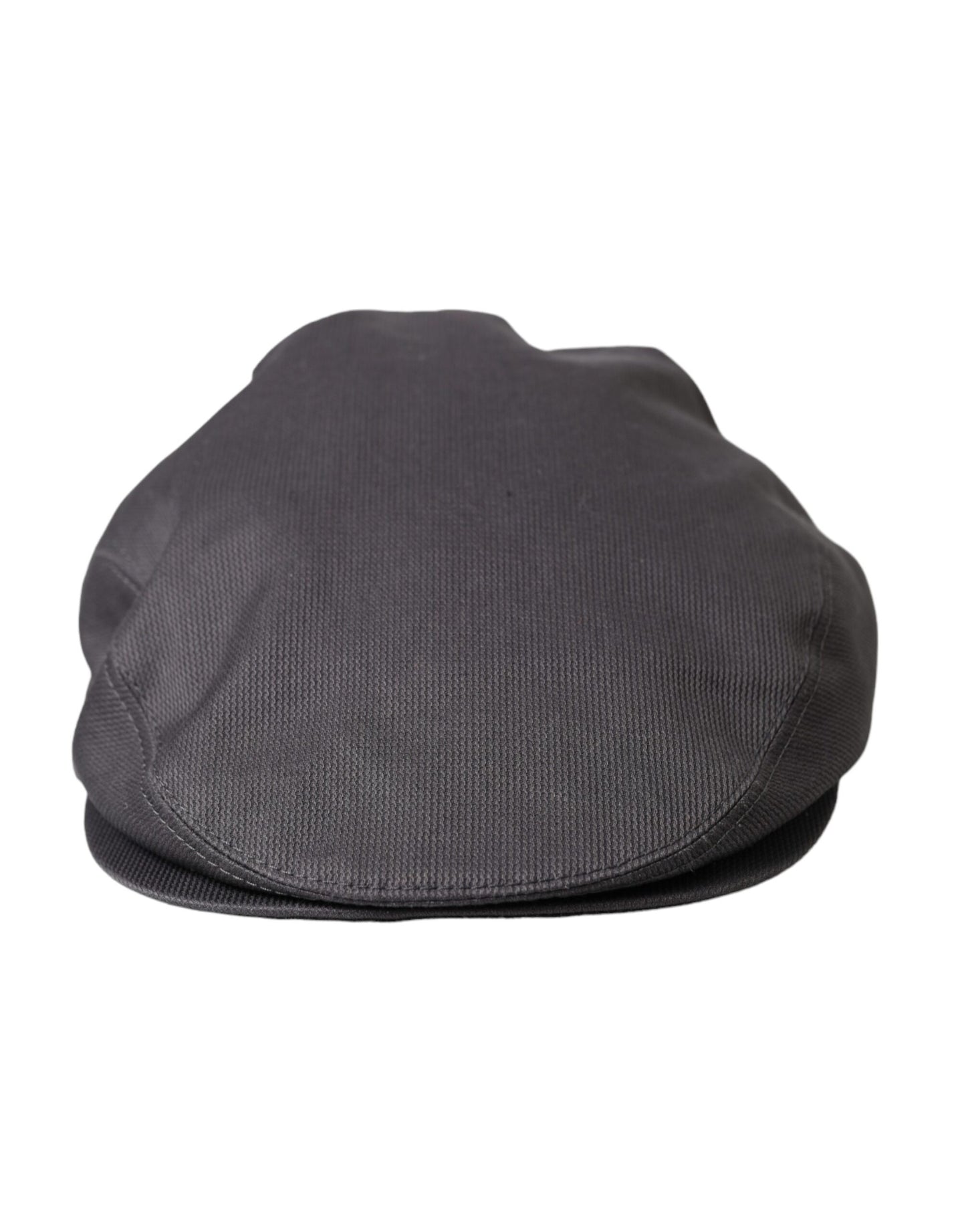 Dolce & Gabbana Gray Cotton Cloth Newsboy Hat Men