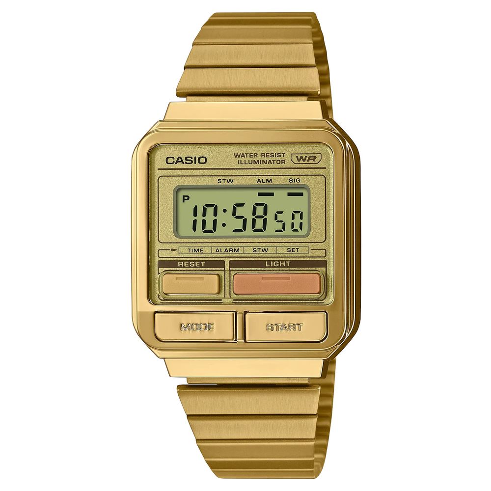 Casio Gold Steel Watch