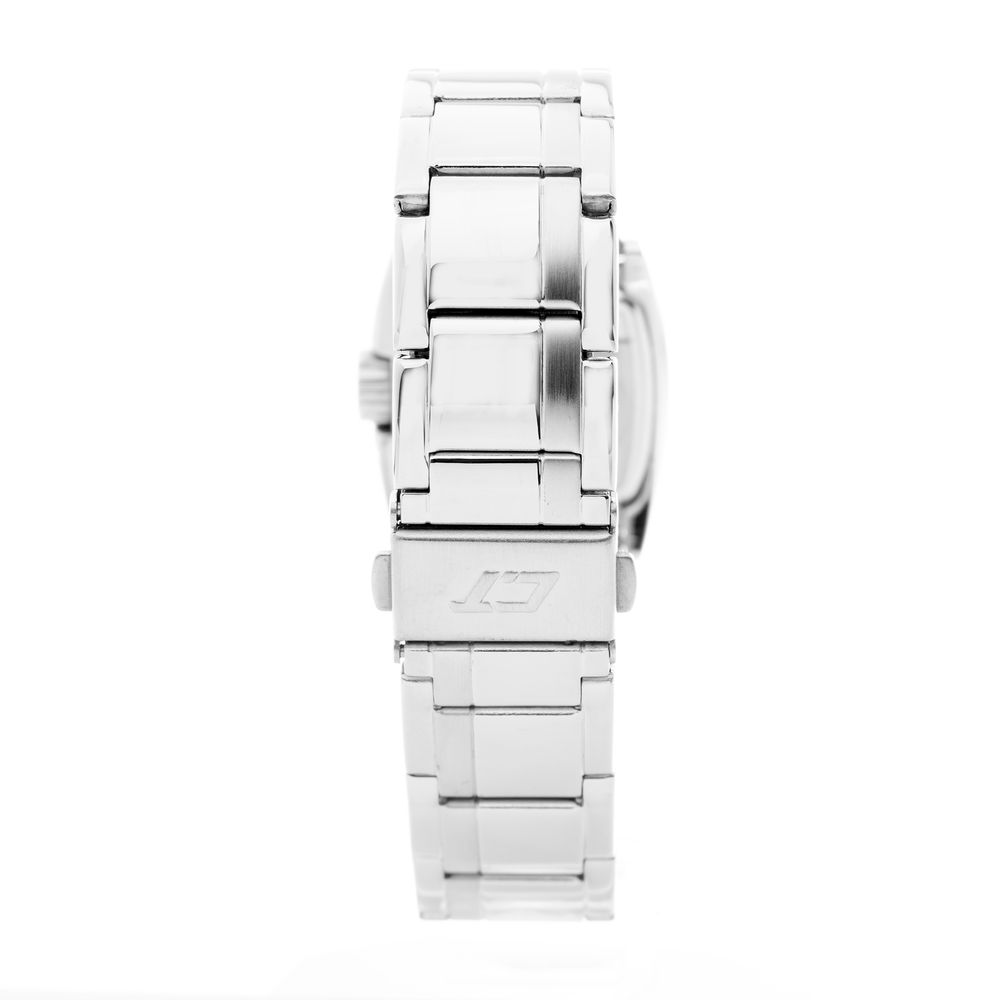 Chronotech Silver Steel Watch