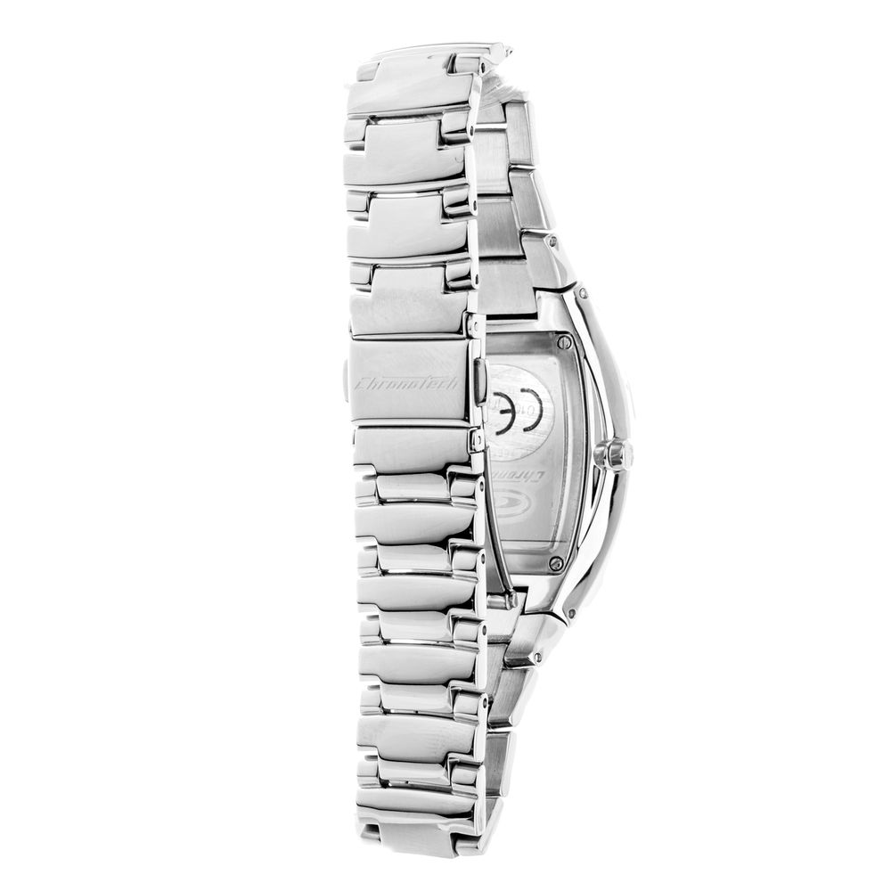 Chronotech Silver Steel Watch