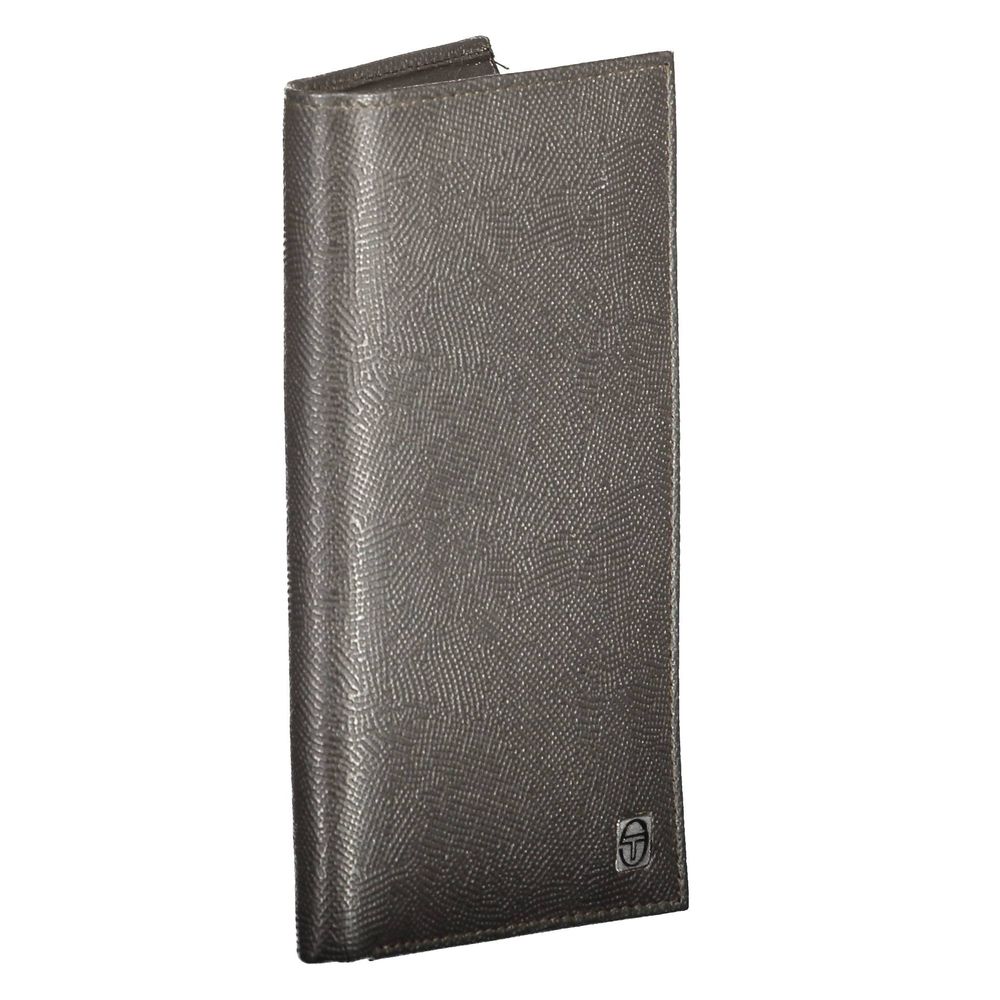 Sergio Tacchini Brown Leather Men Wallet