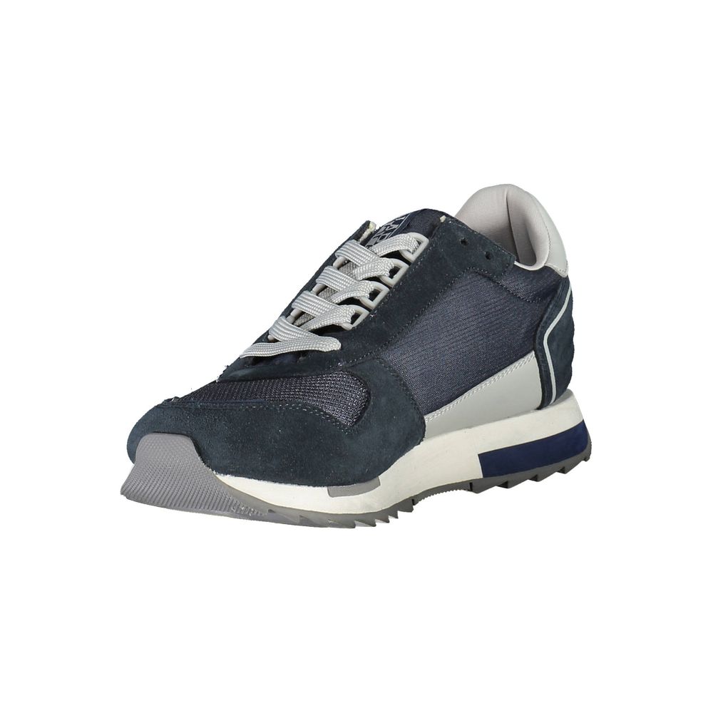 Napapijri Blue Polyester Men Sneaker