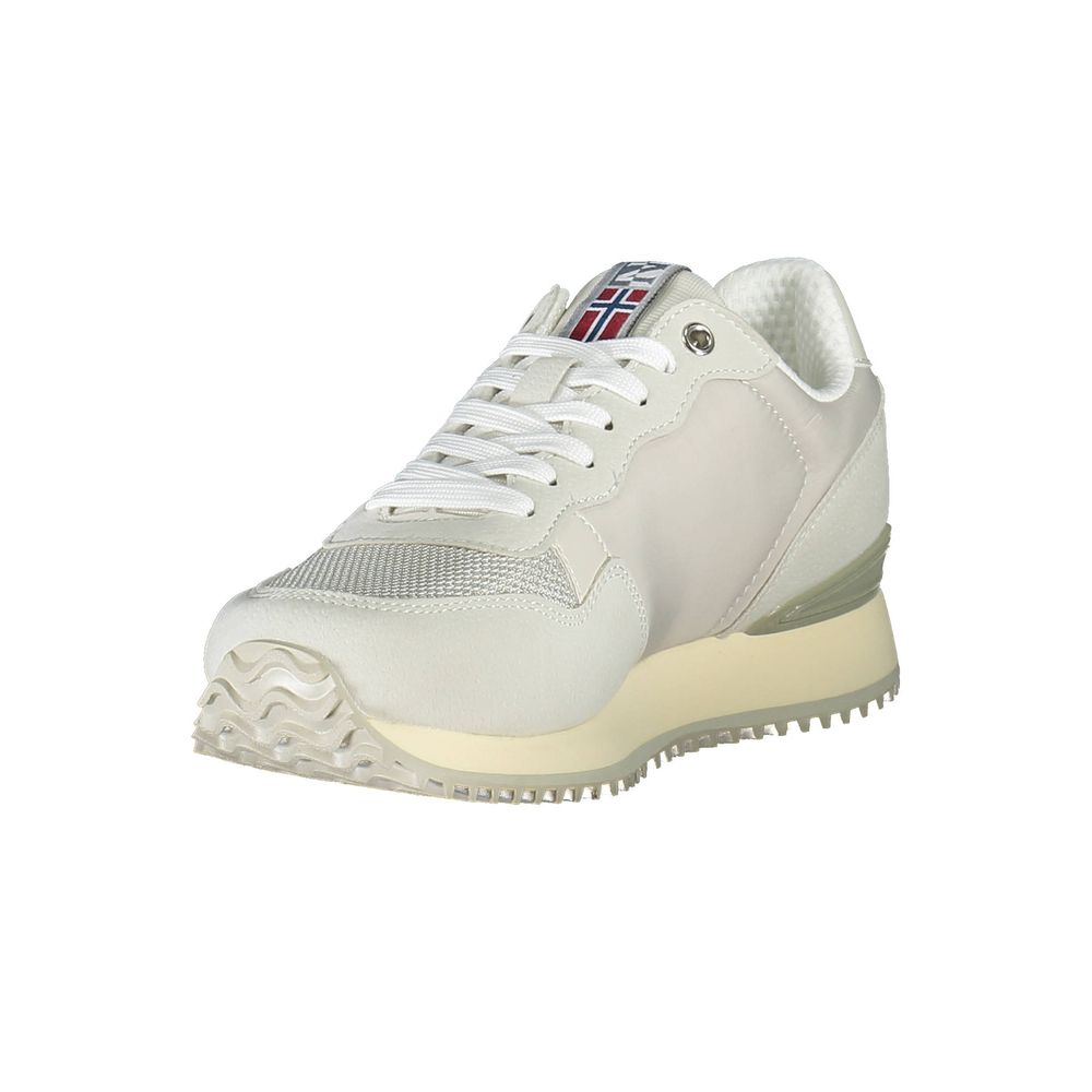 Napapijri Gray Polyester Women Sneaker